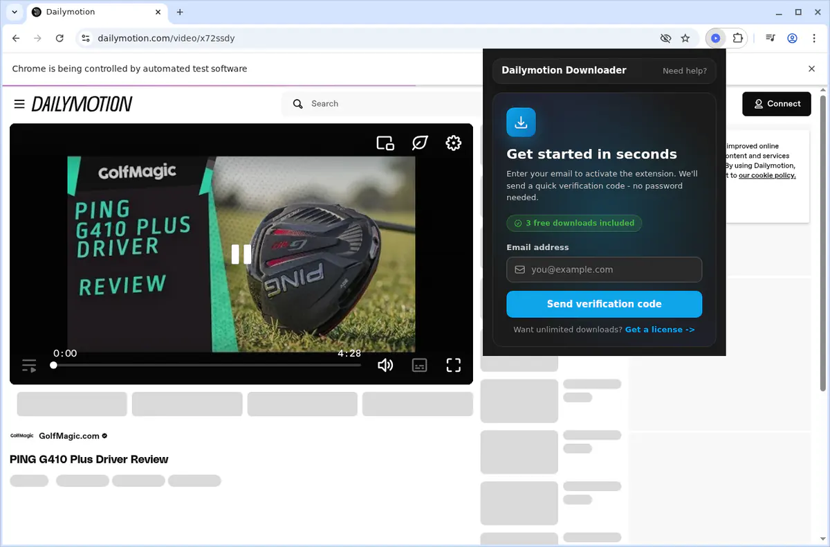Dailymotion Video Downloader screenshot 8